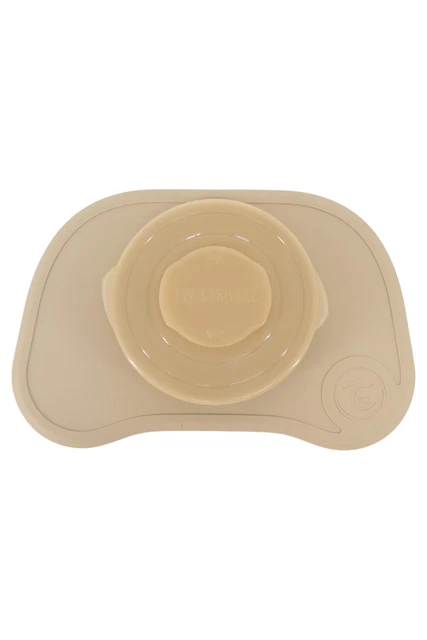 Twistshake encantador juego de platos para niños en beige - perfecto para el Kl