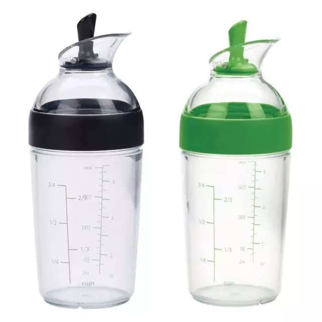 1pc Condimenti per insalata Shaker Tazza Manuale Salse Mixer 240ml con La