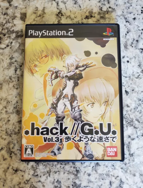 Jogo PS2 Hack//G.U. Vol.2: Kimi Omou Koe (Japones) - Bandai - Gameteczone a  melhor loja de Games e Assistência Técnica do Brasil em SP