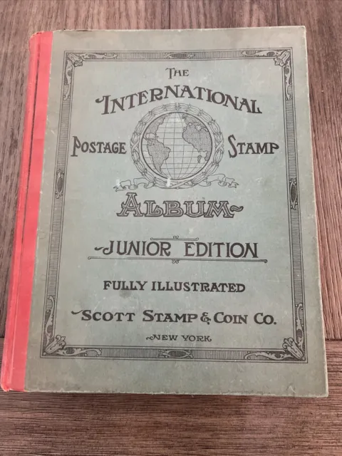 The International Postage Stamp Album 1935 Vintage, Junior Edition