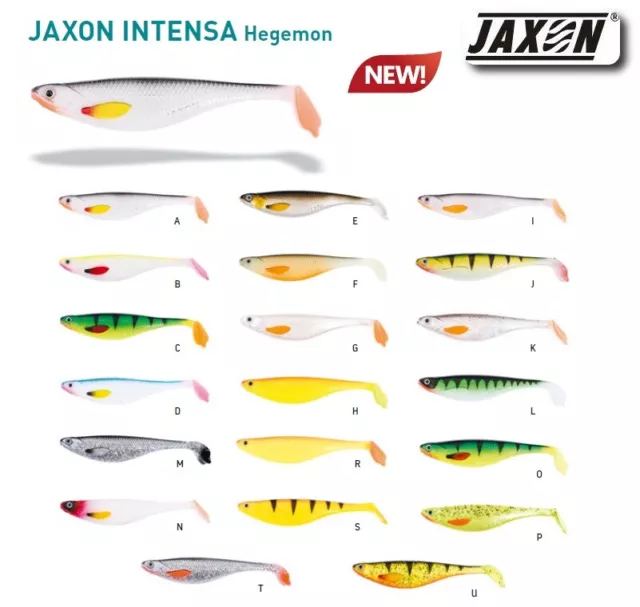 SOFT LURE JAXON Intensa Max Fishing Plastic Bait Paddle Tail Shad 13Cm 17Cm  23Cm £4.99 - PicClick UK