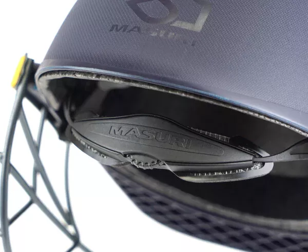2024 Masuri C Line Navy Senior Cricket Helmet Steel Grill - Free P&P 2