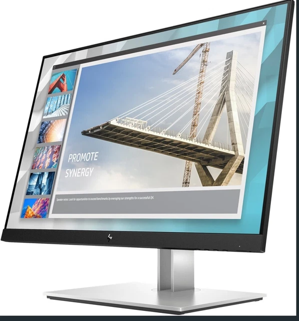 HP E24i G4 24 Zoll IPS LED WUXGA-Monitor - Schwarz