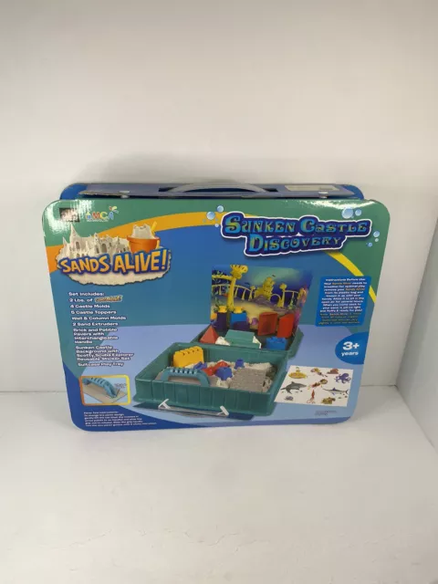 SANDS ALIVE! Sunken Castle Discovery, Modeling Sand , Age 3+ Play Visions