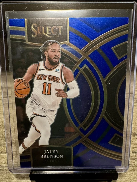 JALEN BRUNSON 2023-24 Panini Obsidienne 20/25 équinoxe vert RC New York