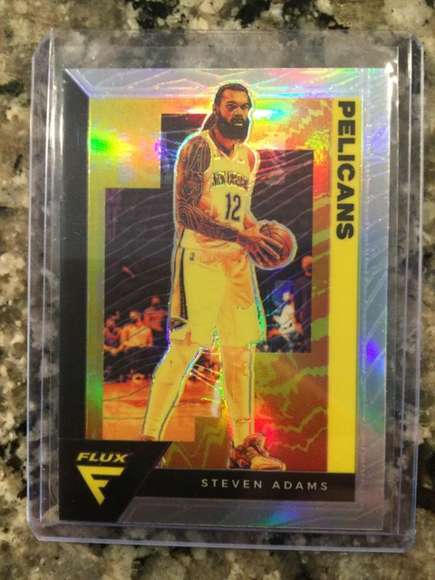 2020-21 PANINI FLUX Steven Adams Silver PRIZM New Orleans Pelicans $0. ...