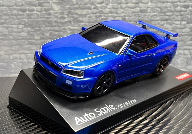 Kyosho A.S.C. NISSAN SKYLINE GT-R V.Spec R33 White Painted Body For Mini-Z MA-020 MZP468W