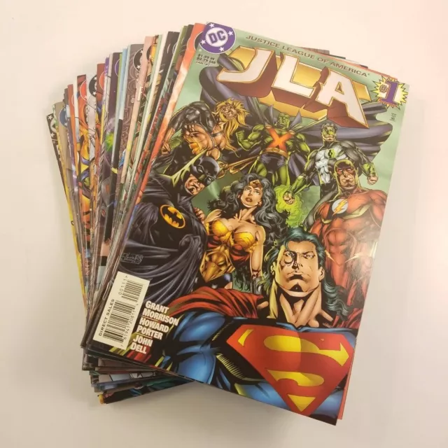 JLA (1997) Complete Set of 125 (#1-125) VFNM (Avg.) Aquaman, Wonder Woman, Flash