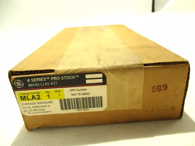 New Ge General Electric Mla2 Main Lug Kit