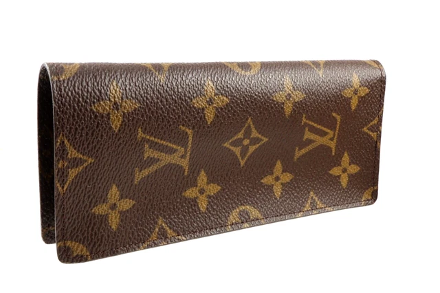 LOUIS VUITTON Monogram Etui Lunette Simple Eyeglass Case M62962 - Very Good