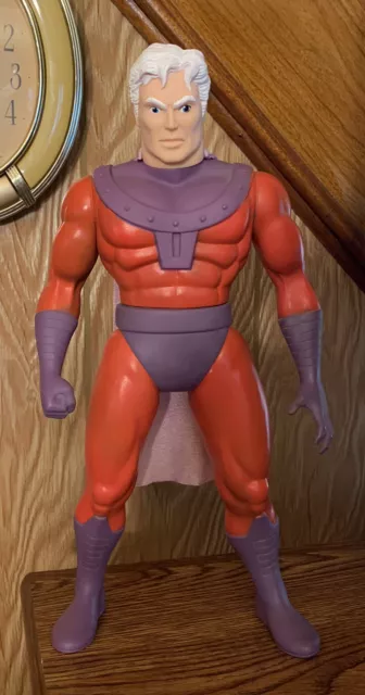 Toy Biz Marvel X-Men MAGNETO 16" Super Size Evil Mutant Figure With Cape 1991
