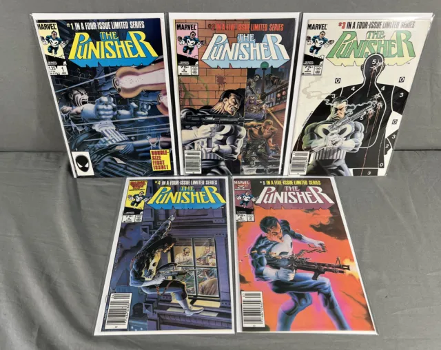 Punisher Limited Series #1-5 Full Run Complete Set High Grade