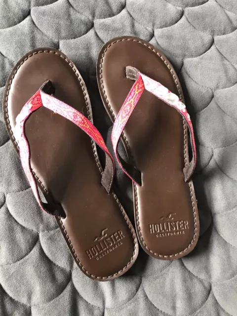 HOLLISTER FLIP FLOPS Size M 15.00 PicClick UK