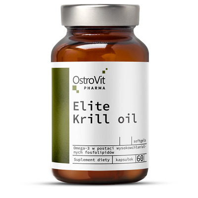 OSTROVIT Pharma Elite Krill Oil 60 cápsulas | Efecto cardioprotector