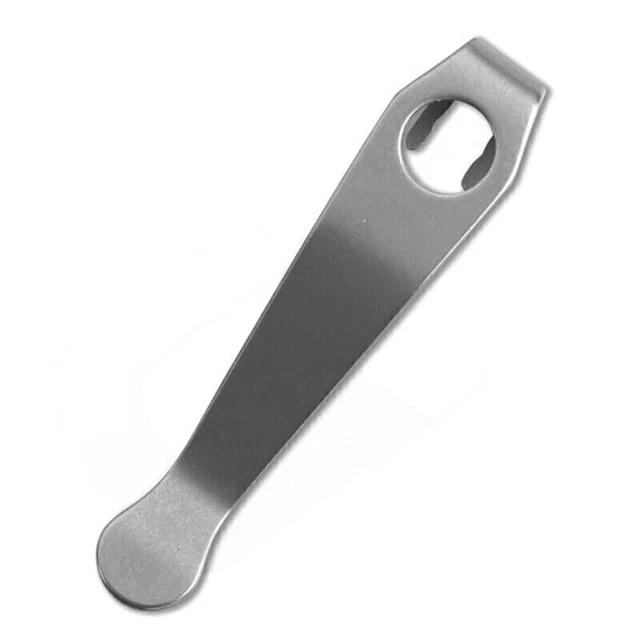 Customized Titanium Alloy Back Clip Tool For Para 3 Lightweight Pocket Clamp