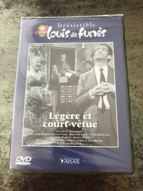 DVD neuf sous blister " Légère et court-vêtue " Louis de Funes