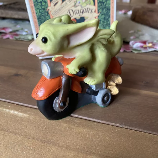 The Whimsical World of Pocket Dragons 1998  figurine - "Scooter" Unboxed