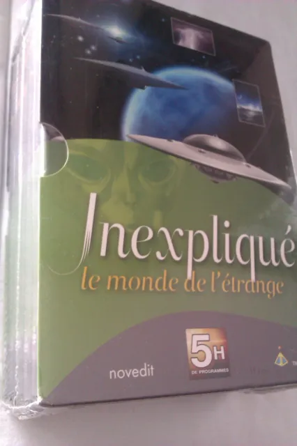 Coffret 5 DVD "INEXPLIQUÉ Le Monde De L'Étrange"  NEUF SOUS BLISTERUMD (Zone 2) 4