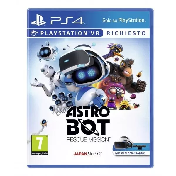 Astro Bot Vr Ps4 Gioco Italiano Playstation 4 Videogioco Compatibile Visore Sony