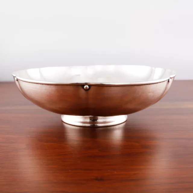 Tiffany Arts & Crafts Hand Hammered Sterling Silver Bowl "Special Hand Work"