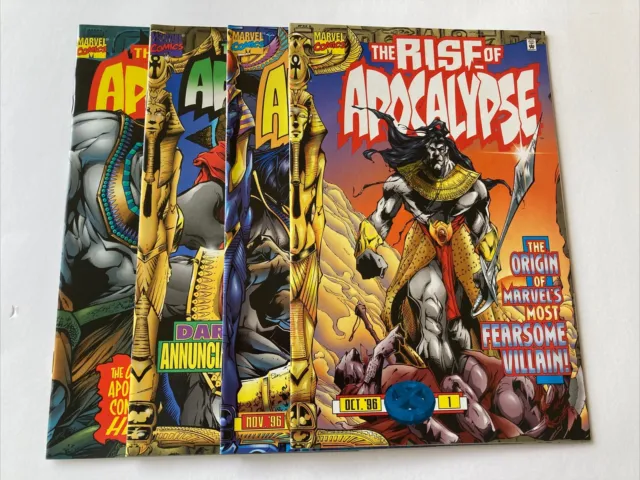 Marvel Comics X-Men Limited Series :  The Rise of Apocalypse #1 2 3 4 Full Set