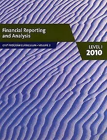 financial reporting and analysis (cfa program curricu... | Livre | état très bon