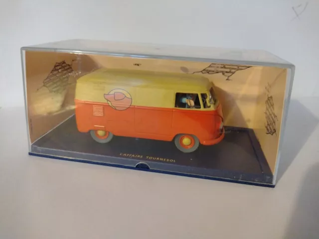 Ganz Rar Tintin 1/43 Tim&Struppi Wolkswagen Boucherie Sanzot L´affaire Tournesol