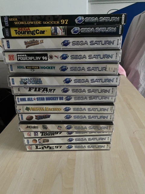 Lot jeux sega saturn US bigbox