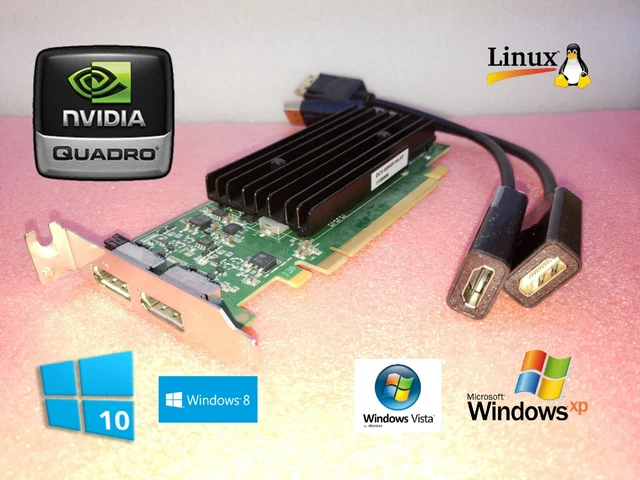Dell AMD Radeon R7 250X 2GB Low-Profile Video Card For Optiplex SFF/DT – DisplayPort/DVI + HDMI Adapter