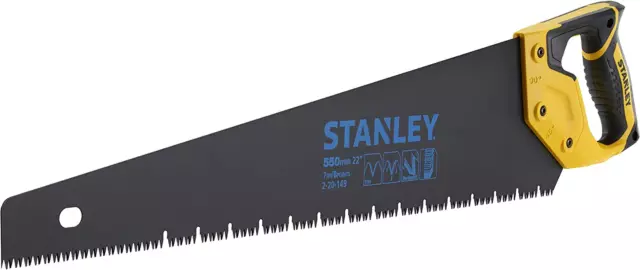 Stanley Scie Égoïne Jetcut 7Dents/Pouce - Traitement Blade Armor