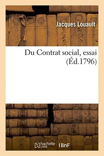 Du Contrat social, essai.New 9782013362559 Fast Free Shipping<|