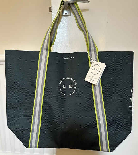 ANYA HINDMARCH WAITROSE Limited Edition Universal Tote Bag NEW with Tag £35.99 PicClick UK