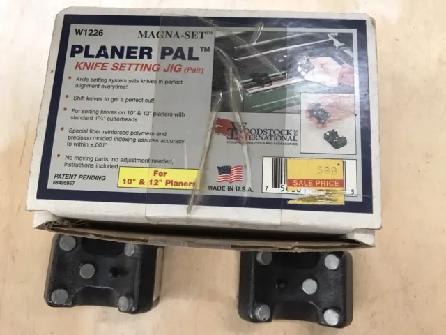 Magnetic Planer Knife Setting Jig By Planer Pal W1226