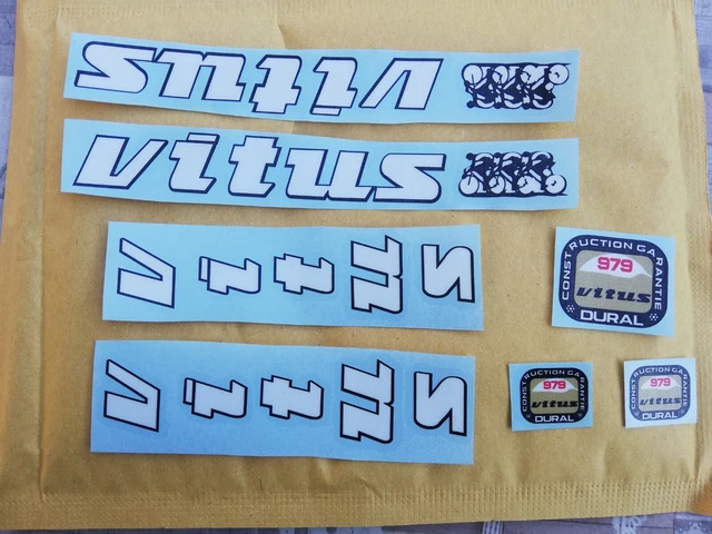 Kit D'autocollants Vitus 979 Dural – Décalcomanies Or – Reproduction Haute Qualité