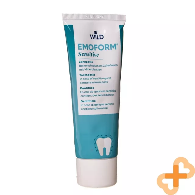 DR. WILD Emoform Pasta de Dientes Sensibles Con Mineral Sales 75ml