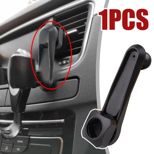 17mm Ball Head Phone Holder Bracket Extension Rod to 17mm Round Dead Angle Black