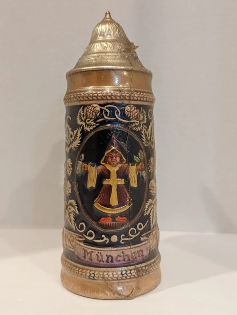 VTG Original Gerzit GERZ Germany Beer Stein NEW "Munchen" In Original Packaging