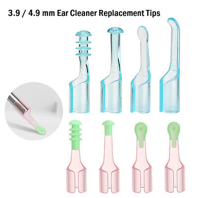 Ear Cleaner Replacement Tips Ear Spoon Universal Outer Diameter 3.9mm 4.9 F.