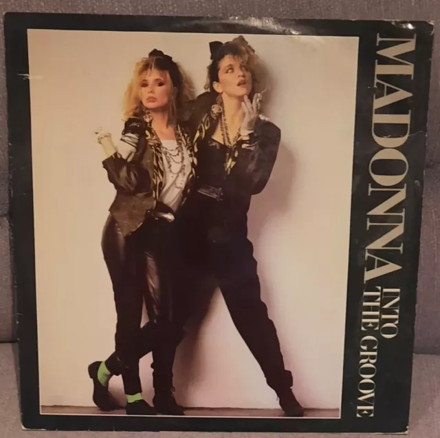 Madonna INTO THE GROOVE Sire UK 12" Maxi 1985 pop dance electronic