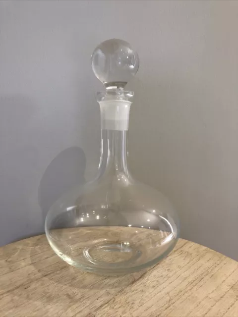 Carafe à décanter le vin en verre avec Bouchon 1,5 L