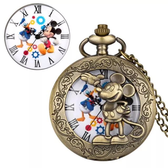 Montre gousset Pocket watch - Mickey et Donald (2024.02)