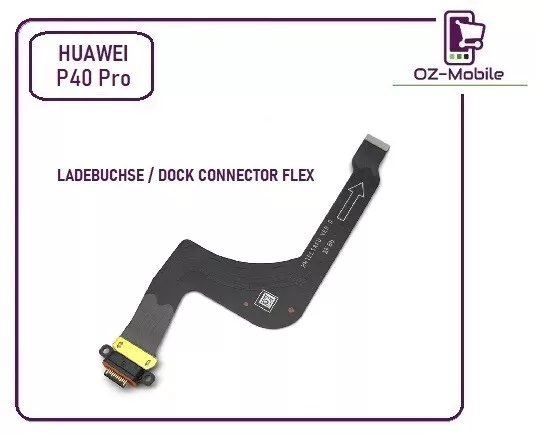 Für: Huawei P40 Pro / Ladebuchse, USB C, Dock, Charging Port, Connector, Platine