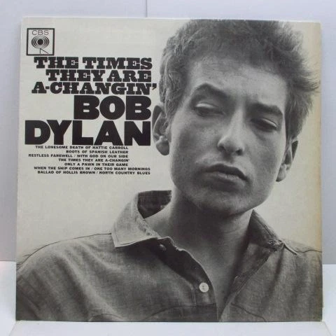 BOB DYLAN The Times They Are A Changin  (UK Orig.Mono LP CFS
