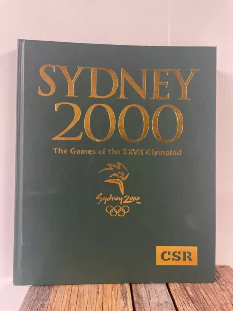 Sydney 2000 Olympic Games hardcover Official souvenir Book CSR Sydney games