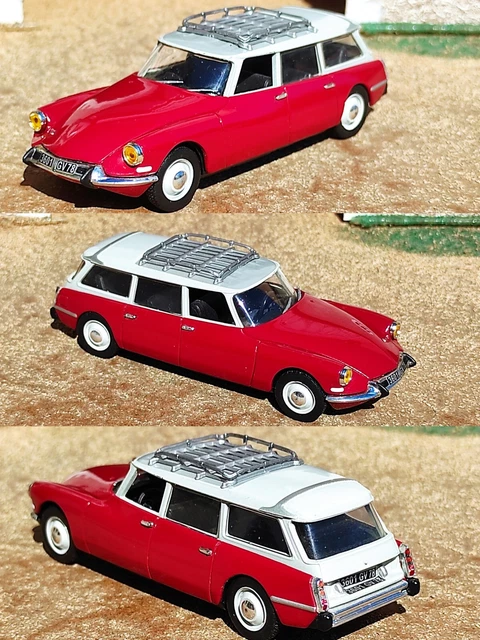 1/43 Norev Citroën ID 19 Familiale 1967 Break Voiture Miniature Collection No DS