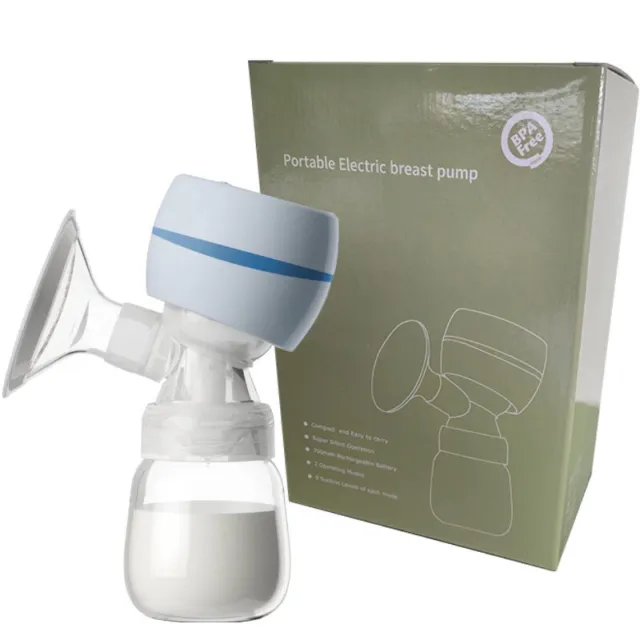 Portable Electric Breast Pump USB Silent Hands Free Automatic Milker Baby