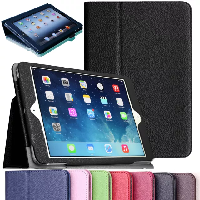 For iPad 10.2 8th Gen (2020) Leather Tablet Smart Stand Magnetic Flip Cover Case