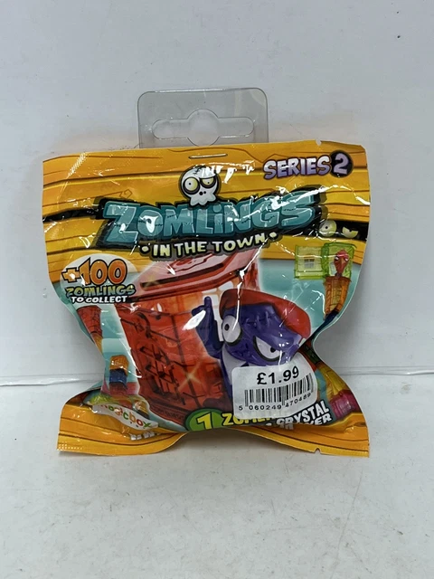 Magic Box Zomlings In The Town – Pack De 10 Bolsas Sorpresa Con Zom Mobile Y Crystal Zomling – Serie 4