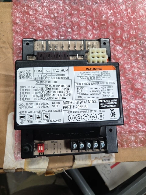 Honeywell Ofen Steuerplatine ST9141A1002 – Verbesserte Ersatzplatine Für Heizungssteuerung