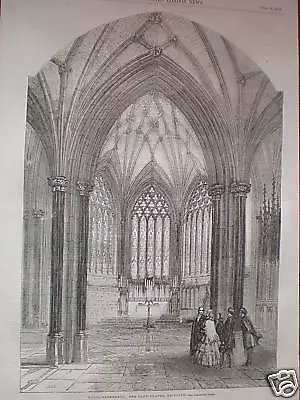 Interior Lady Chapel Wells Cathedral restored 1856